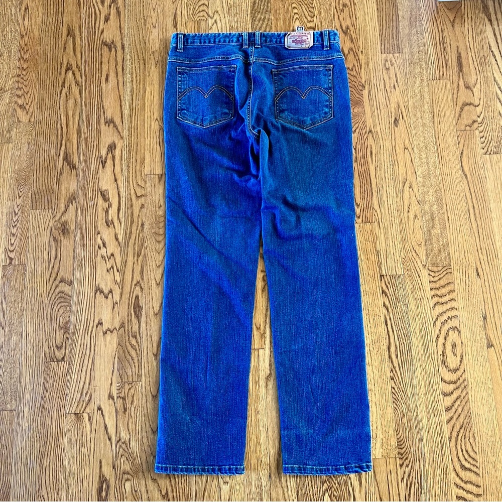 Levee Strong & Co Dubai's Men’s Denim Blue Jeans Waist 34 Inseam 32 - Picture 3 of 6